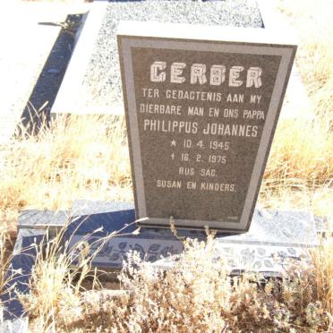 GERBER Philippus Johannes 1945-1975
