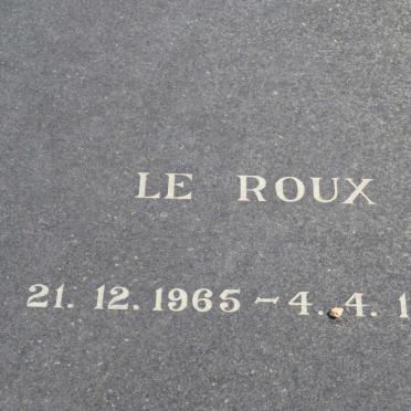 HEERDEN Gerhardt, van 1959-1975 :: VAN HEERDEN Le Roux 1965-1975