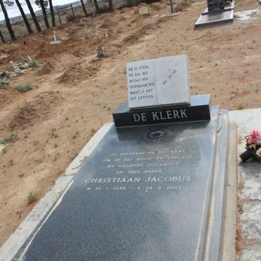 KLERK Christiaan Jacobus, de 1939-1983