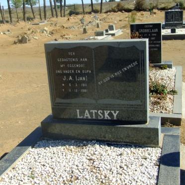 LATSKY J.A. 1911-1981