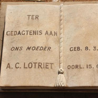 LOTRIET A.C. 1875-1960