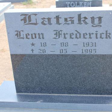 LATSKY Leon Frederick 1931-1995