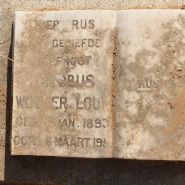 LOUW Jacobus Wouter 1893-1951