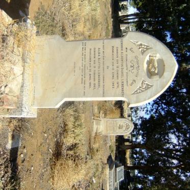 LIEBENBERG Hendrik Albertus Daniel 1875-1903 :: LIEBENBERG Alida Aletta 1903-1903