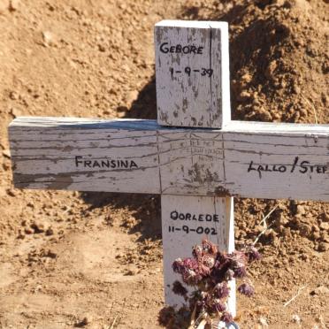 LALLO Fransina nee STEFF 1939-2002
