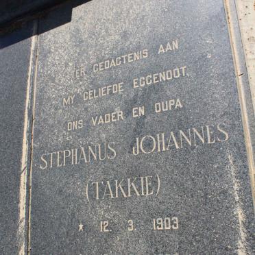 LATSKY Stephanus Johannes 1903-1982 &amp; Wilhelmina Christina DE VILLIERS 1908-1988