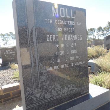 MOLL Gert Johannes 1917-1981
