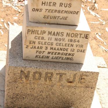 NORTJE Philip Mans 1954-