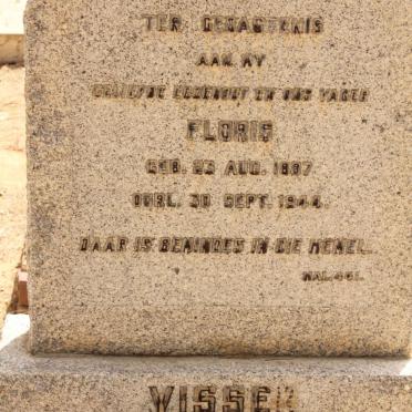 VISSER Floris 1887-1944