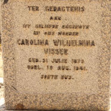 VISSER Carolina Wilhelmina 1873-1941