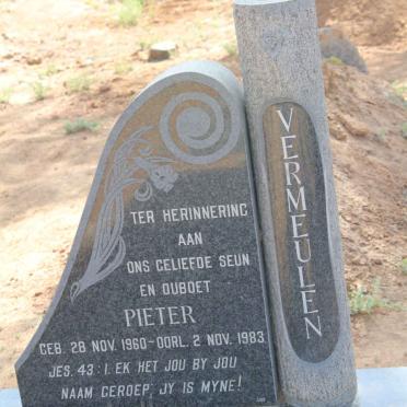 VERMEULEN Pieter 1960-1983