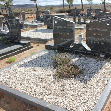 VORSTER Wouter 1917-1995 &amp; Mina DU TOIT 1922-1988