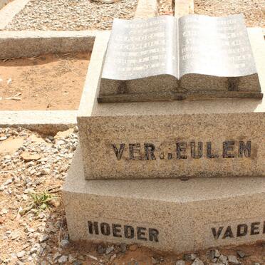 VERMEULEN Andries M.C. 1869-1948 &amp; Magdel E. 1873-1961