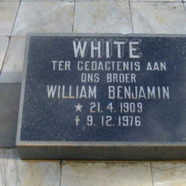 WHITE William Benjamin 1909-1976