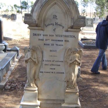 WESTHUIZEN Daisy, van der -1915