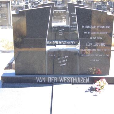 WESTHUIZEN Léon Jacobus, van der 1935-1971