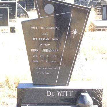 WITT Dirk Johannes, de 1900-1969