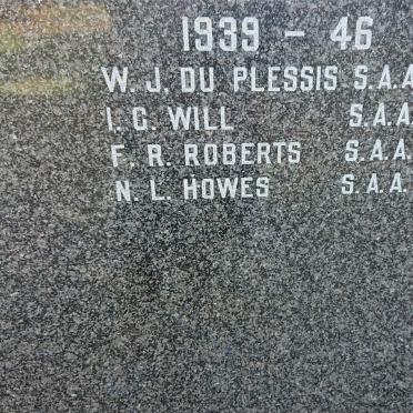 MOTH Memorial 1939-1946