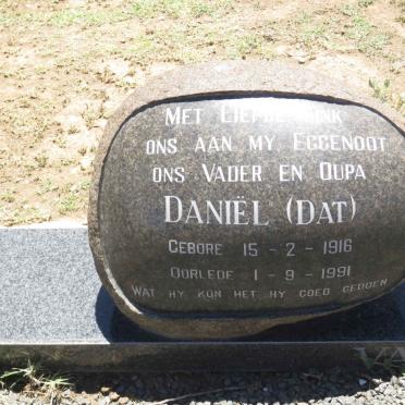 BERG Daniël, van den 1916-1991 &amp; Stephanie MARAIS 1924-