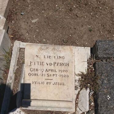 BERGH Lettie, v.d. 1920-1926