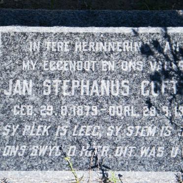 COETZEE Jan Stephanus 1879-1957