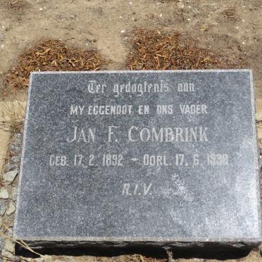 COMBRINK Jan F. 1892-1938