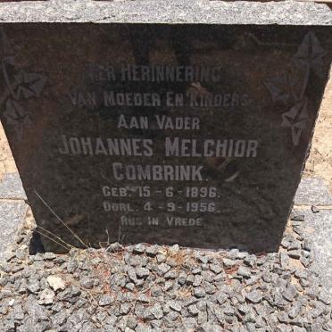 COMBRINK Johannes Melchior 1896-1956