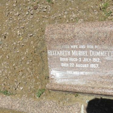 DUMMETT Elizabeth Muriel nee HUGO 1912-1957