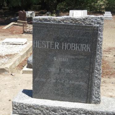 HOBKIRK Hester -1965