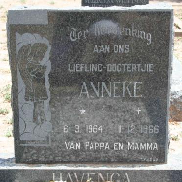 HAVENGA Anneke 1964-1966