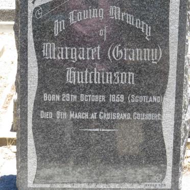 HUTCHINSON Margaret 1859-