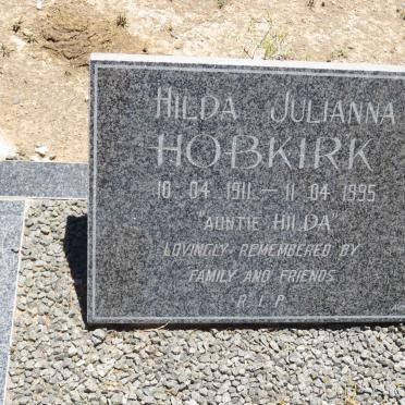 HOBKIRK Hilda Julianna 1911-1995