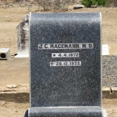 HAGEMANN J.C. 1872-1933