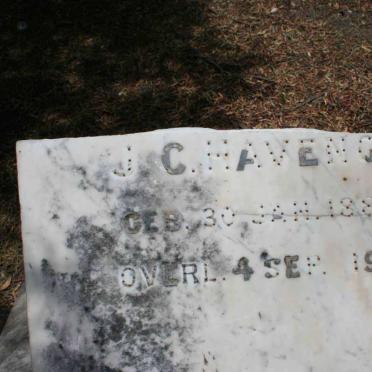 HAVENGA J.C. 1882-1919