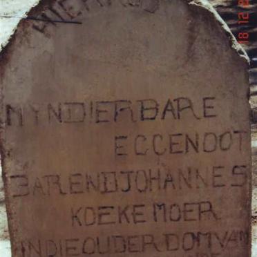 KOEKEMOER Barend Johannes 1893-1938