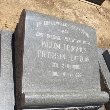 LATEGAN Willem Hermanus Pietersen 1888-1966
