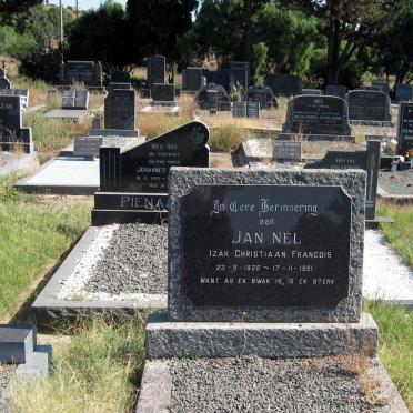 NEL Izak Christiaan Francois 1922-1981