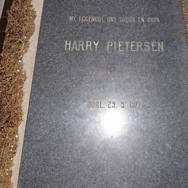 PIETERSEN Harry 1911-1977