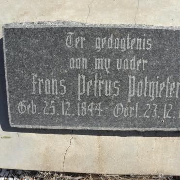 POTGIETER Frans Petrus 1844-1931