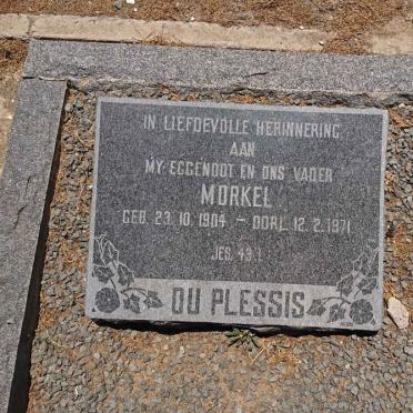 PLESSIS Morkel, du 1904-1971
