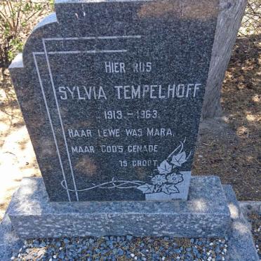 TEMPELHOFF Sylvia 1913-1963
