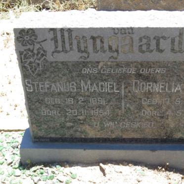 WYNGAARDT Stefanus Magiel, van 1891-1954 &amp; Cornelia M.E. 1898-1961