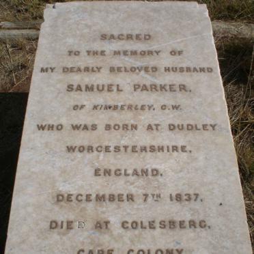 PARKER Samuel 1837-1882