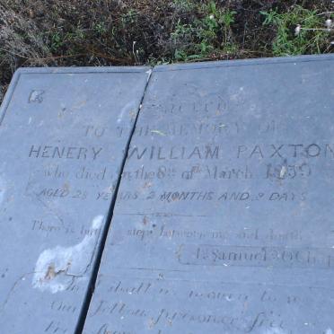 PAXTON Henery William -1859
