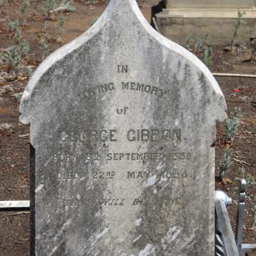 GIBBON George 1830-1888