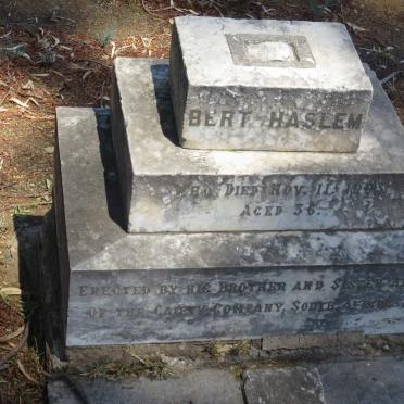 HASLEM Bert -1903