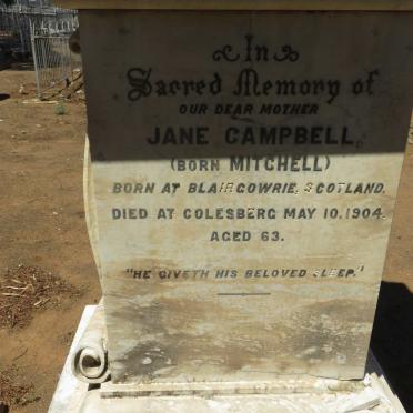 CAMPBELL Jane nee MITCHELL -1904