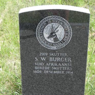 BURGER S.E. -1914