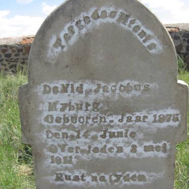 MYBURG David Jacobus 1875-1911