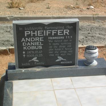 PHEIFFER Andre Daniel Kobus 1978-2003